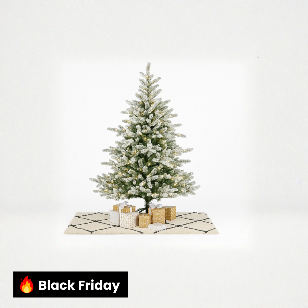 Árvore de Natal Nevada 1,80m de Altura - 1.326 Galhos - Micro LED