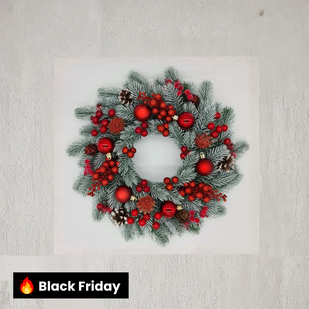 Guirlanda Exclusiva Decoração Natalina 60CM