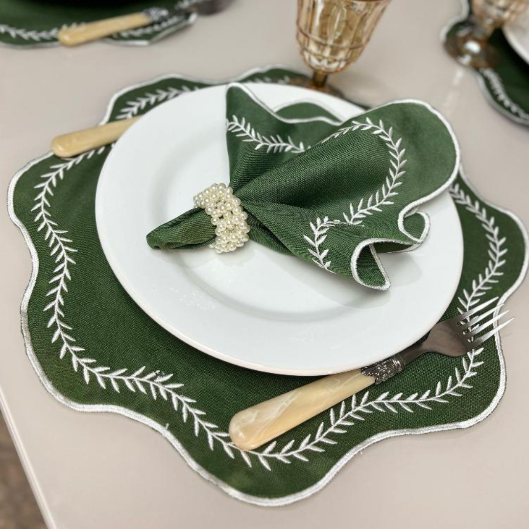 Kit Louças Onduladas de Porcelana – 12 Peças