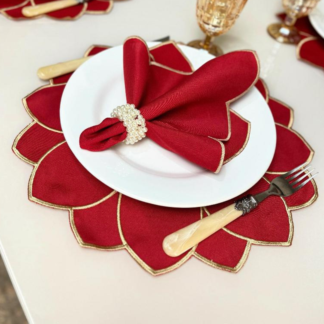 Kit Jantar Natalino Tradicional – 6 Peças