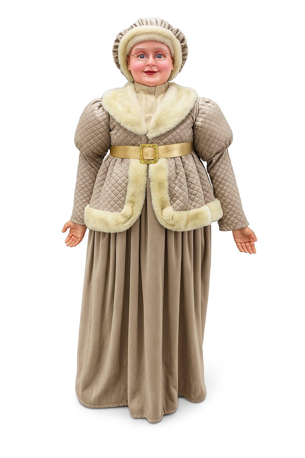 Mamãe Noel Gigante 110cm – Decoração Natalina + Brinde!