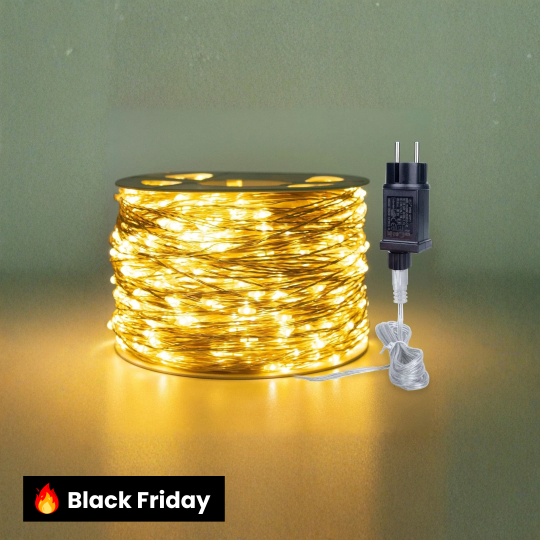 Luzes de Fadas Natalinas à Prova d'Água – Encanto e Magia