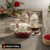 Kit Porcelana Cores Natalinas – 16 Peças