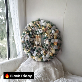 Guirlanda Decoração Natalina Luxo 65CM