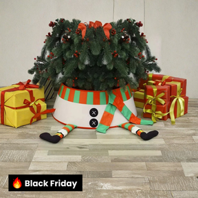 Saia Árvore de Natal Estampado 60x40x20cm