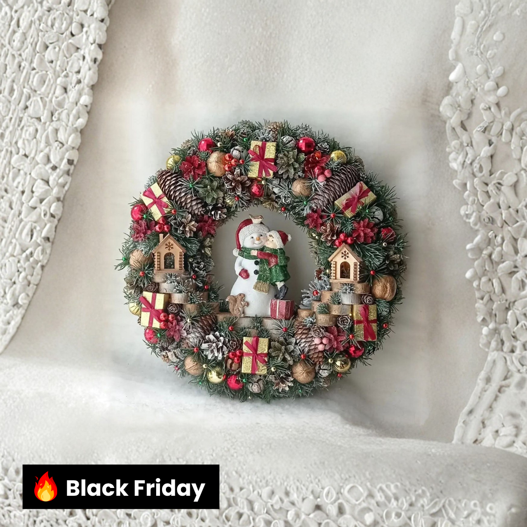 Guirlanda Decoração Natalina Luxo 70CM