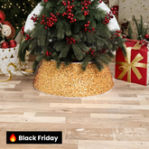 Saia De Árvore Natal De Lantejoulas Brilhantes 45x70cm