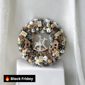 Guirlanda Decoração Natalina Luxo 65CM