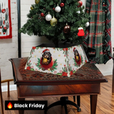 Saia Árvore de Natal Base PVC Encaixe 55x42x25cm