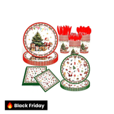 Kit Talheres Festa de Natal – 140 Peças