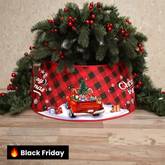 Saia Árvore de Natal Estampado 60x40x20cm