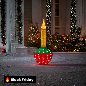 Luz Cintilante Bolha de Natal com 115 LEDs – 127 cm