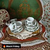 Kit Porcelana Natalina Família – 12 Peças