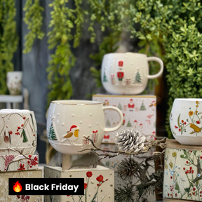 Kit Xícaras Natalinas Premium – 2 Peças