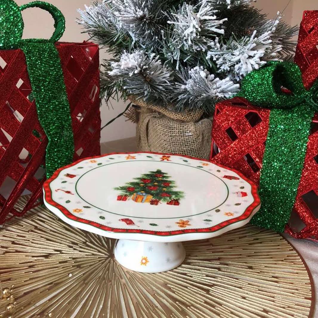 Kit Louça Natalina Premium Completo – 27 Peças