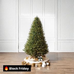 Árvore de Natal Verde Premium com Galhos Articulados, Suporte Metálico e Micro LEDs Embutidos