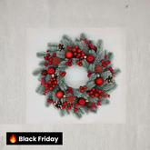 Guirlanda Exclusiva Decoração Natalina 60CM