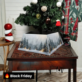 Saia Árvore de Natal Base PVC Encaixe 55x42x25cm