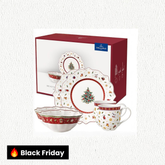 Kit Jantar Natalino Tradicional – 6 Peças