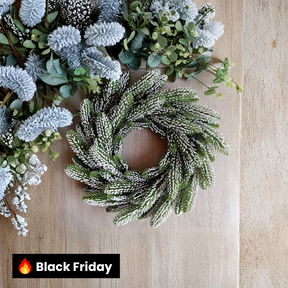 Guirlanda Tradicional Decoração Natalina Moderna 60CM