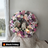 Guirlanda Decoração Natalina Luxo com Led 65CM