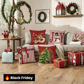 Kit Capas de Almofadas de Natal Sofisticada