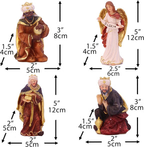 Presépio Tradicional Sagrada Família – 11 Peças (21 -32 cm)