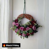 Guirlanda Decoração Natalina Simples 50CM