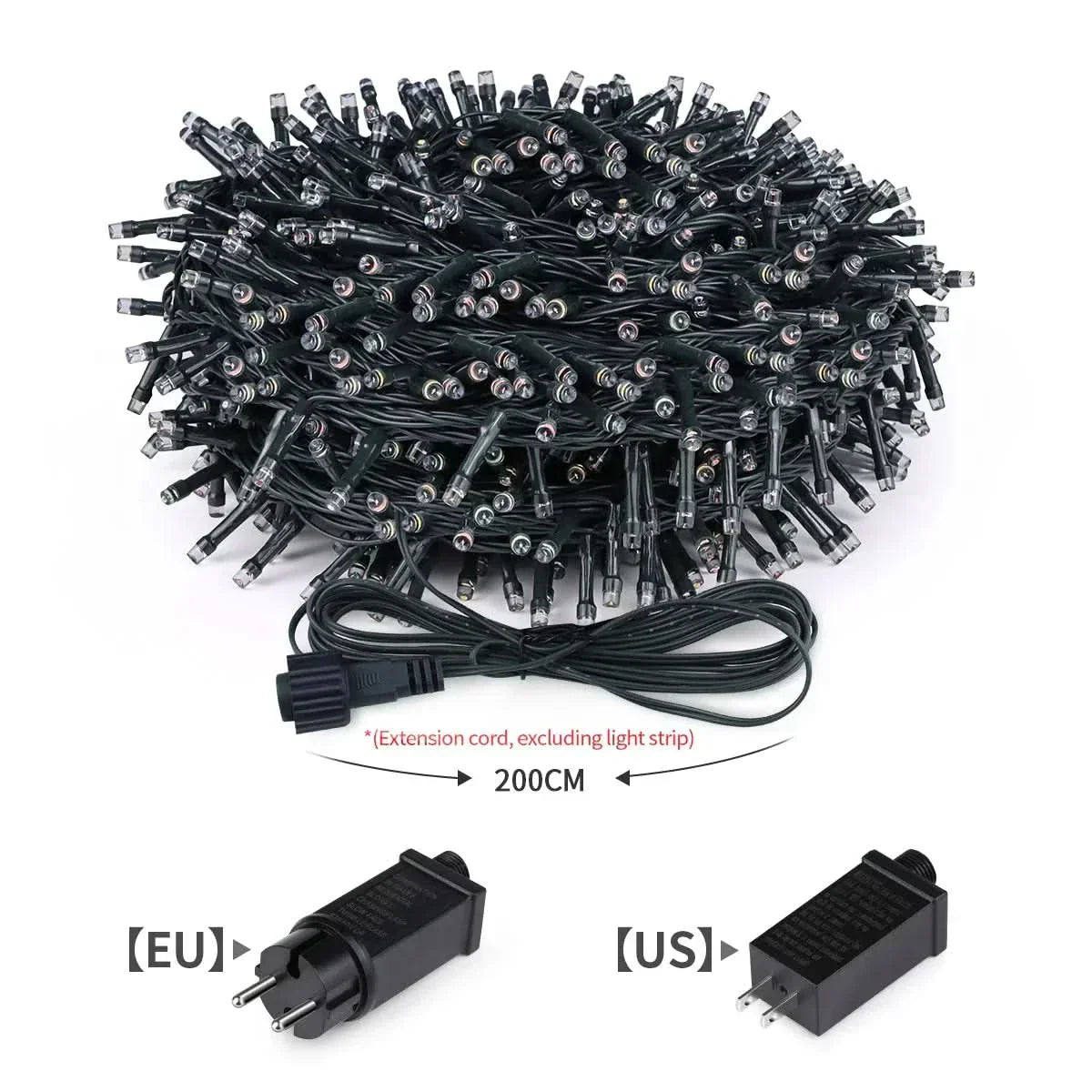 Luzes de Natal LED Impermeáveis - Encanto e Magia