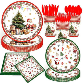 Kit Talheres Festa de Natal – 140 Peças